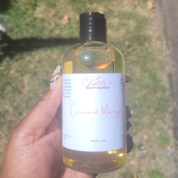 Baby Powder Body Oil – Kurlys Beauty