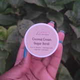 Coconut Cream Sugar Scrub